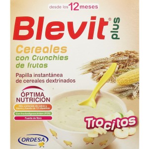 BLEVIT PLUS CEREALES Y PEPITAS DE CHOCOLATE 1 ENVASE 600 g