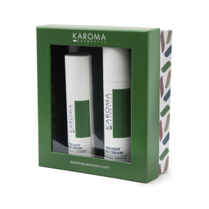 Pack Antiaging, Prevent Age Cream, 50 ml + Prevent Age Sérum, 30 ml. - Karoma
