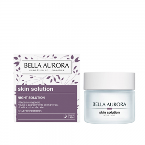 Skin Solution Noche Crema Antiedad y Bálsamo Reparador, 50 ml. - Bella Aurora