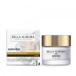 Splendor 10 Crema Antiarrugas Regenerador de Noche, 50 ml - Bella Aurora