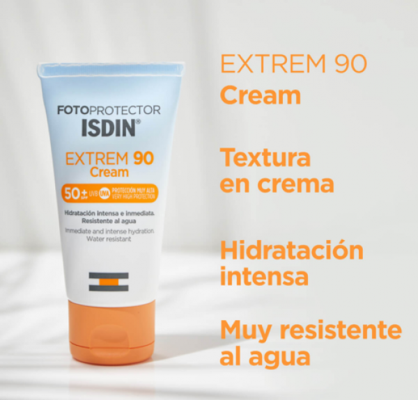 Fotoprotector Extrem 90 Cream SPF50+, 50 ml. - Isdin