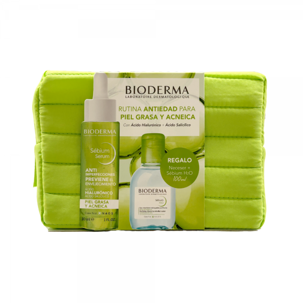 Pack Rutina Antiedad Para Piel Grasa y Acneica. - Bioderma